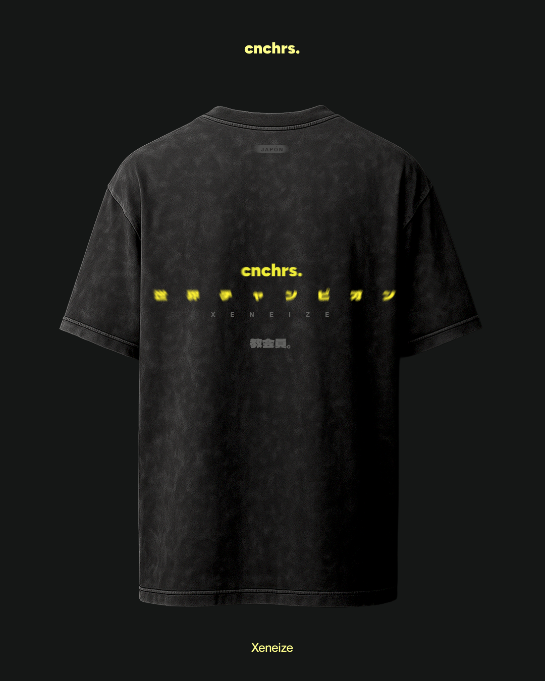 Polera Heavyweight Xeneize Amarilla 2000