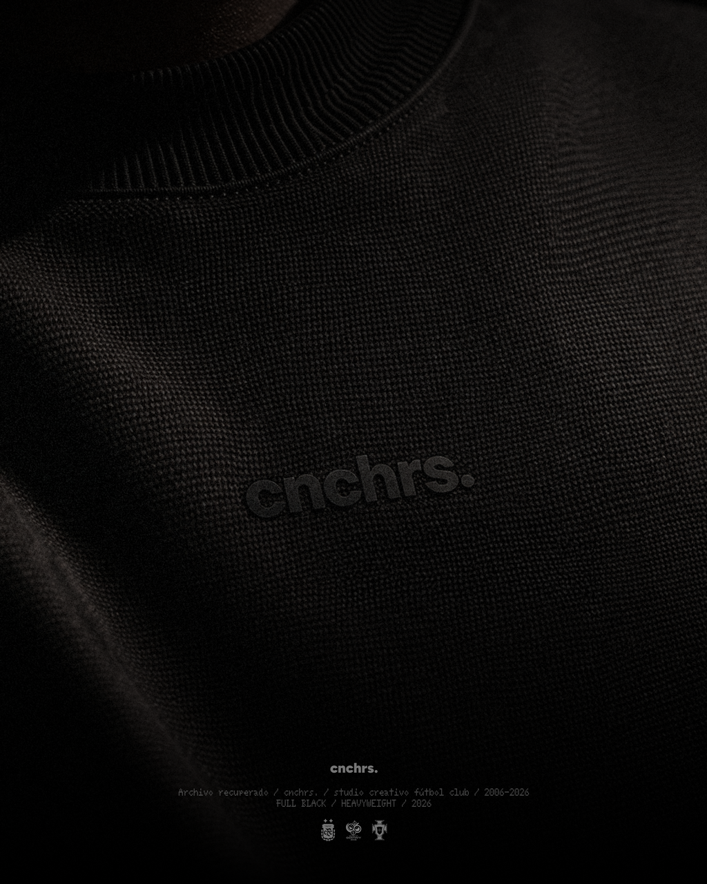 Polera Heavy Full Black