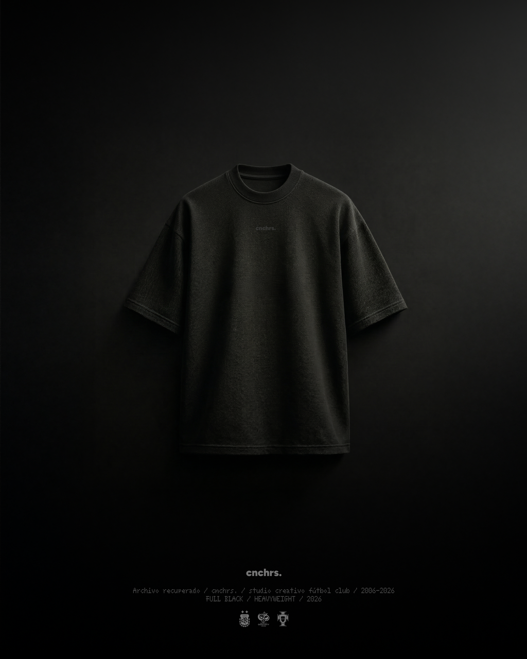 Polera Heavy Full Black